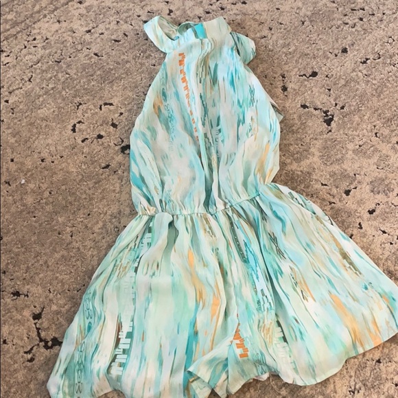 Pants - Open back romper